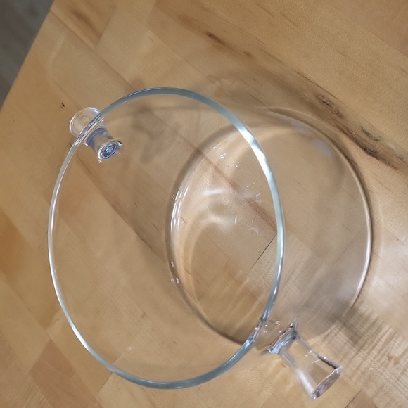 Kitchen Borosilicate Clear Glass Gas Stove 2 Qt Cooking Pot W Lid